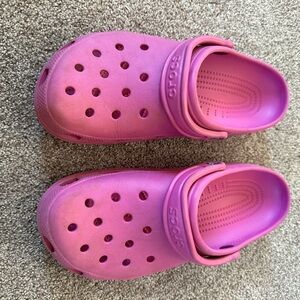 CROCS Kids Vibrant Pink Water Shoes